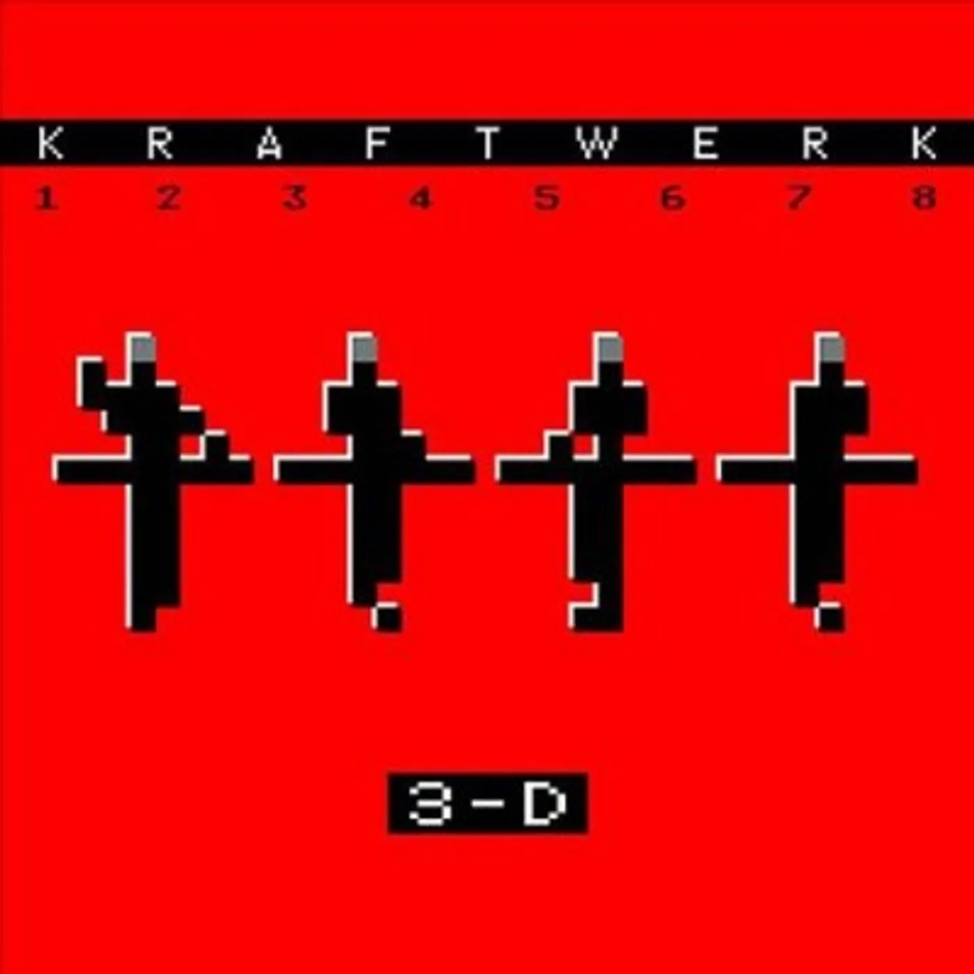 Kraftwerk 12345678 3-D CD