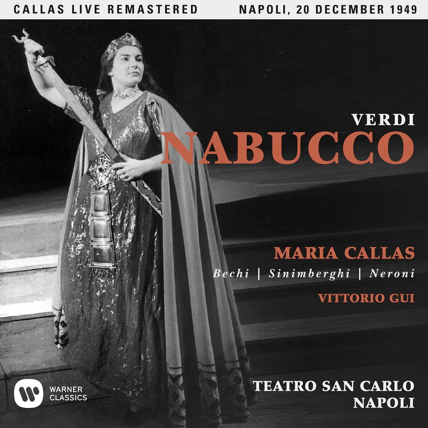 Maria Callas Verdi: Nabucco (Napoli, 20/12/1949) CD