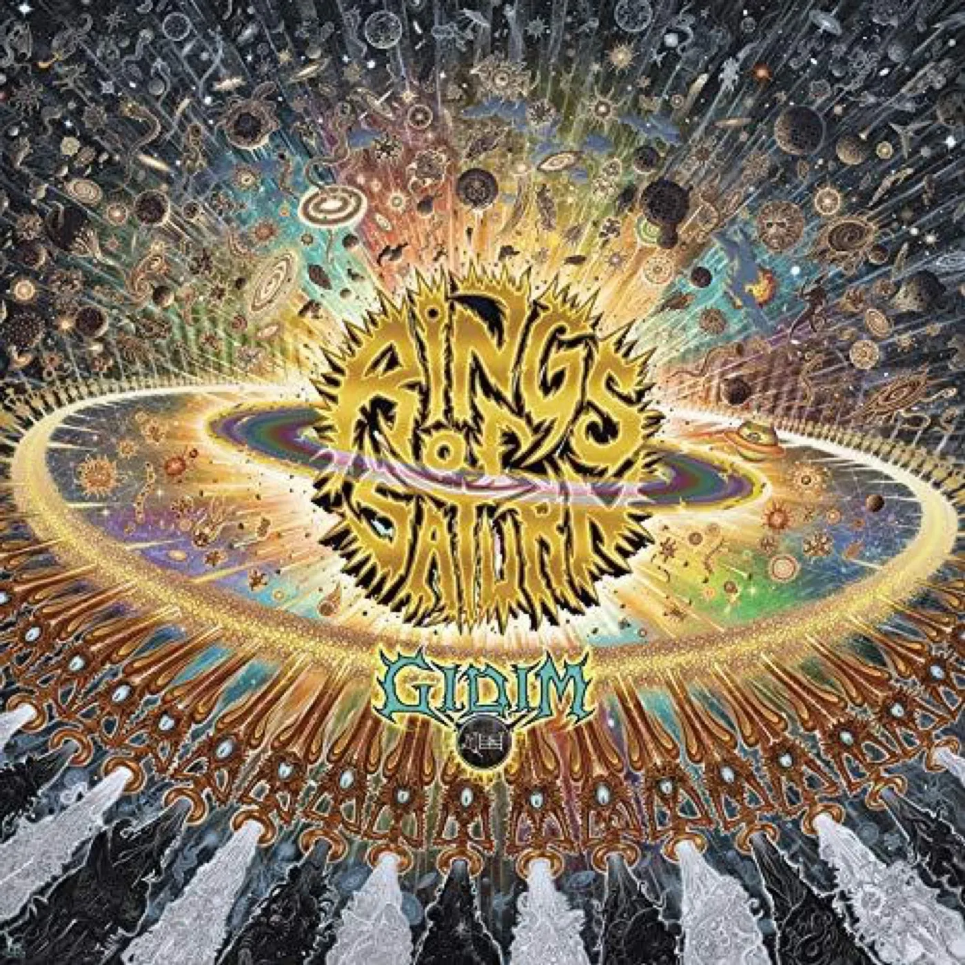 Rings of Saturn Gidim (orange vinyl in gatefold)   lp Vinyl Record