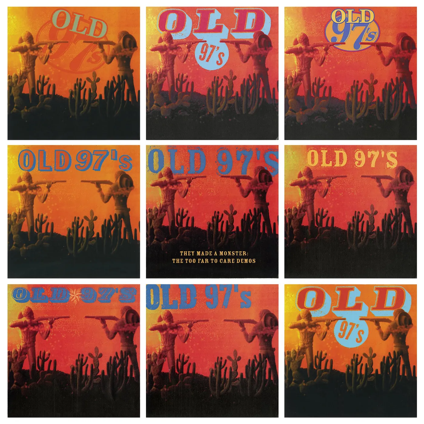 Old 97's THEY MADE A MONSTER: TOO FAR TO CARE DEMOS Vinyl Record