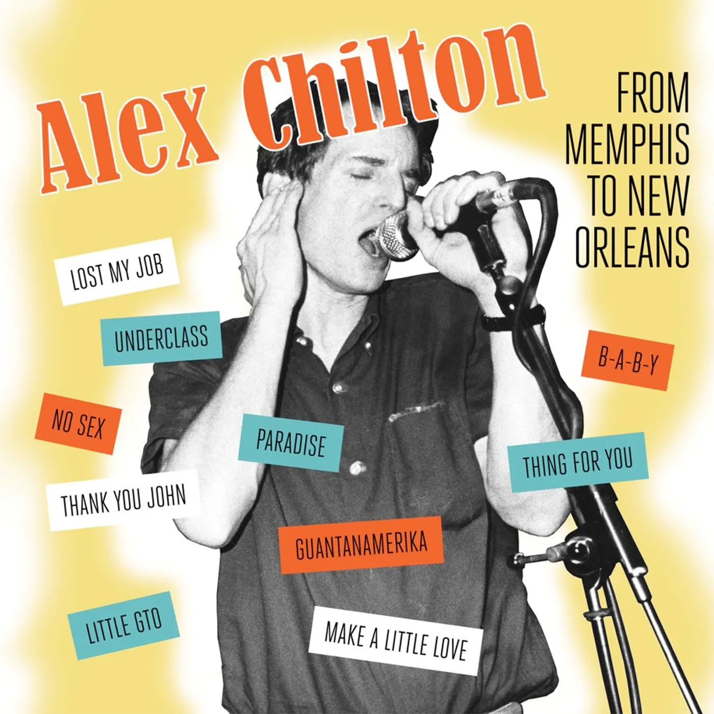Alex Chilton From Memphis to New Orleans Vinyl Record