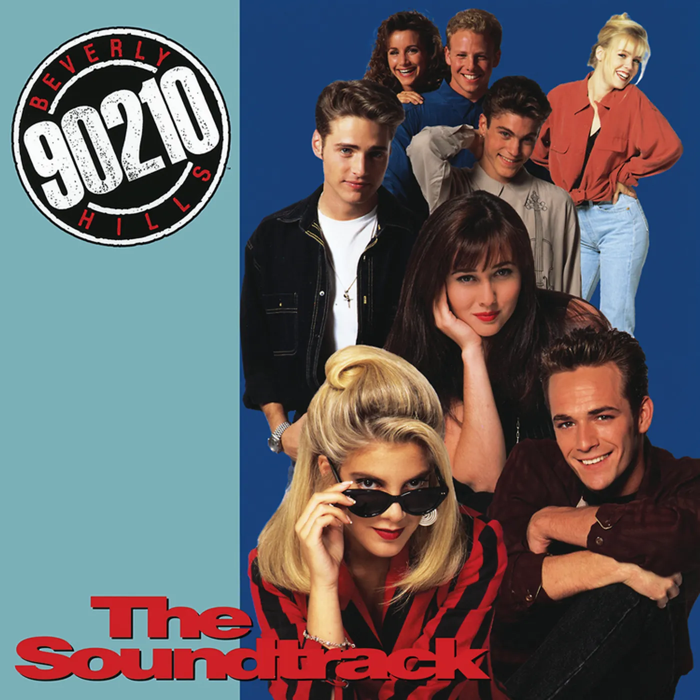 Beverly Hills 90210 (OST) (Transparent Light Blue) Vinyl Record