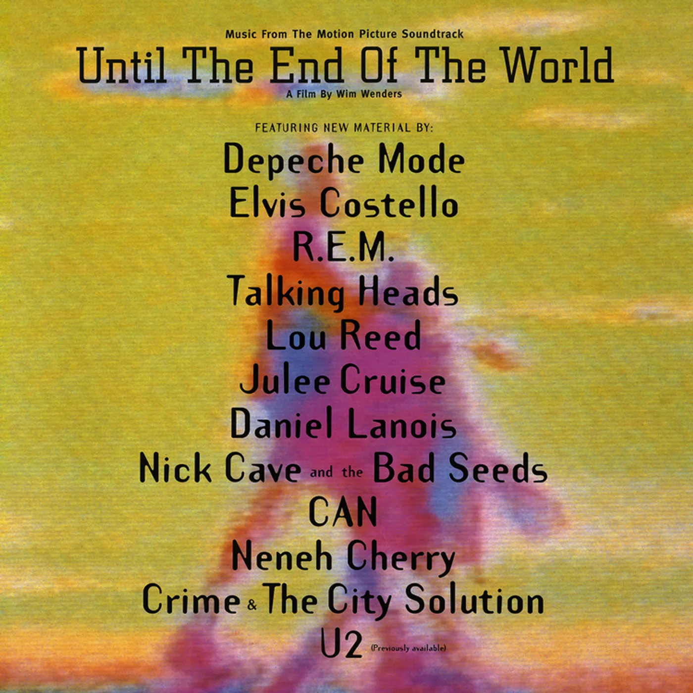 Until the end of the world original soundtrack (rog limited edition) Vinyl Record