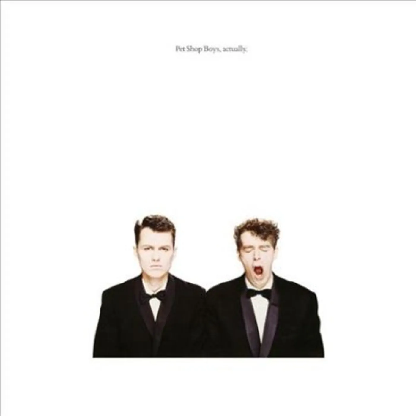 Pet Shop Boys ACTUALLY (2018 REMASTERED VERSION) Vinyl Record