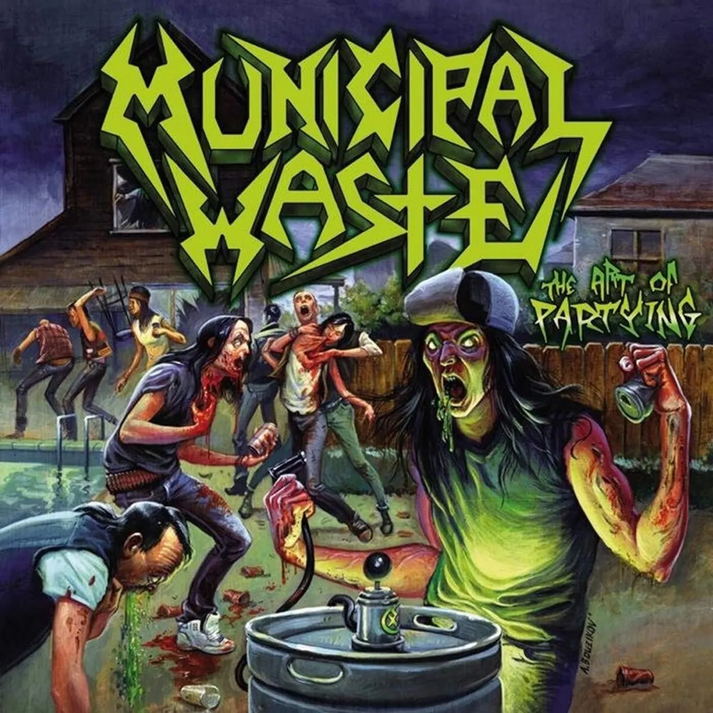 Municipal Waste Art of Partying Vinyl Record