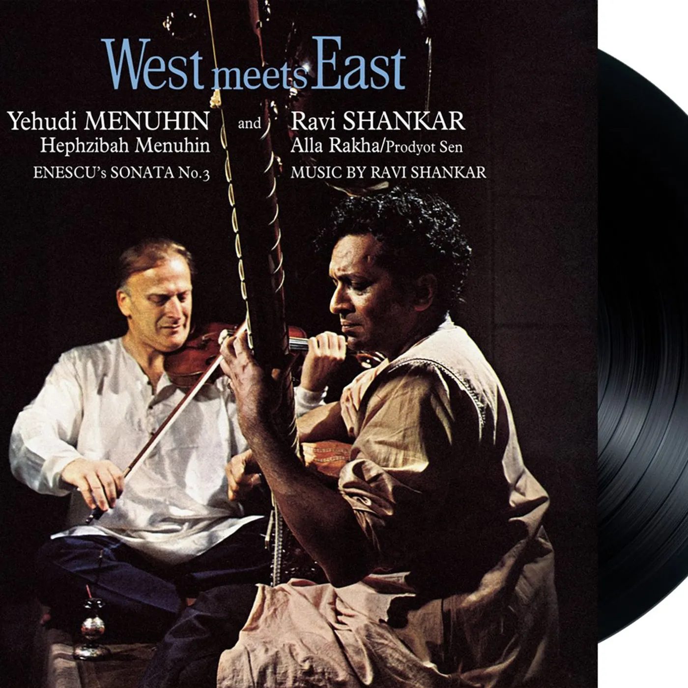 Yehudi Menuhin West Meets East Vinyl Record