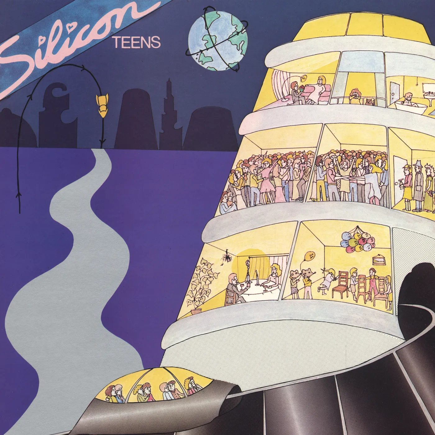 Silicon Teens Music for Parties Vinyl Record