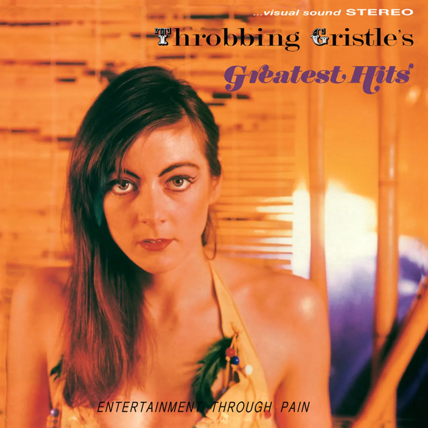 THROBBING GRISTLE'S GREATEST HITS (TRANSPARENT ORANGE VINYL) Vinyl Record