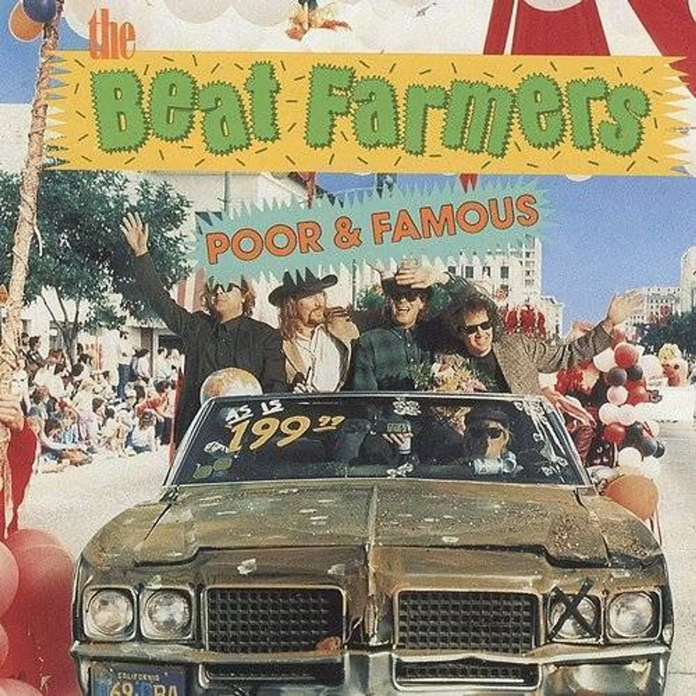The Beat Farmers Poor And Famous Vinyl Record