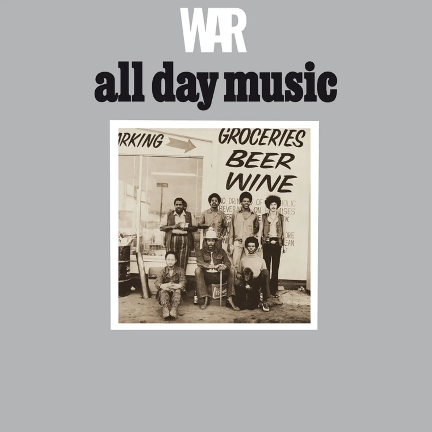 War All Day Music Vinyl Record