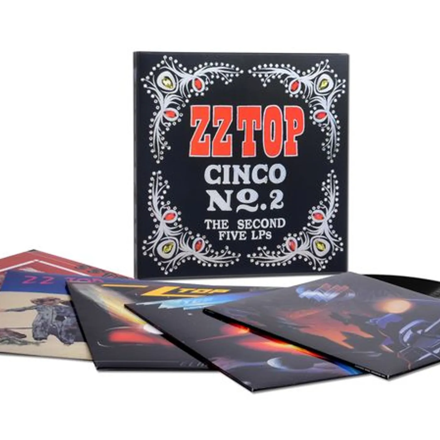 ZZ Top Cinco No. 2: The Second Five LPs Vinyl Record