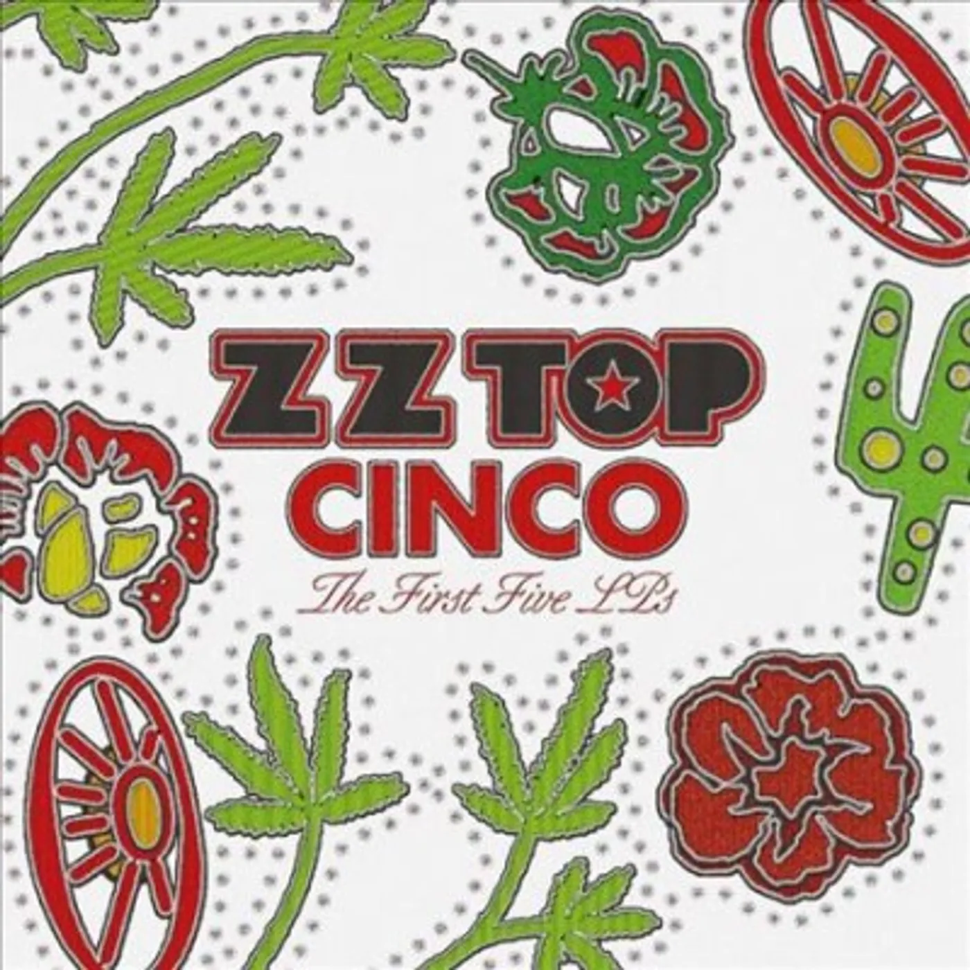 ZZ Top Cinco: The First Five LPs Vinyl Record