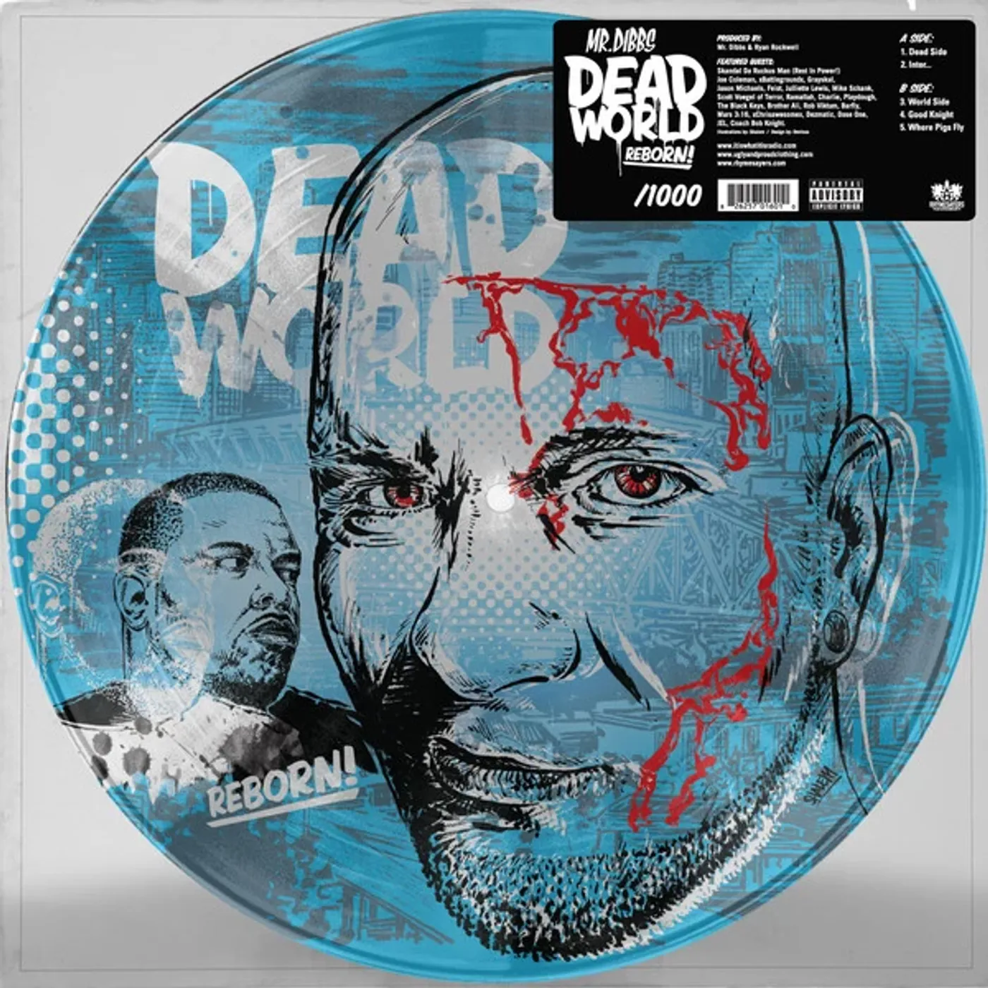 Mr. Dibbs Deadworld Reborn Vinyl Record