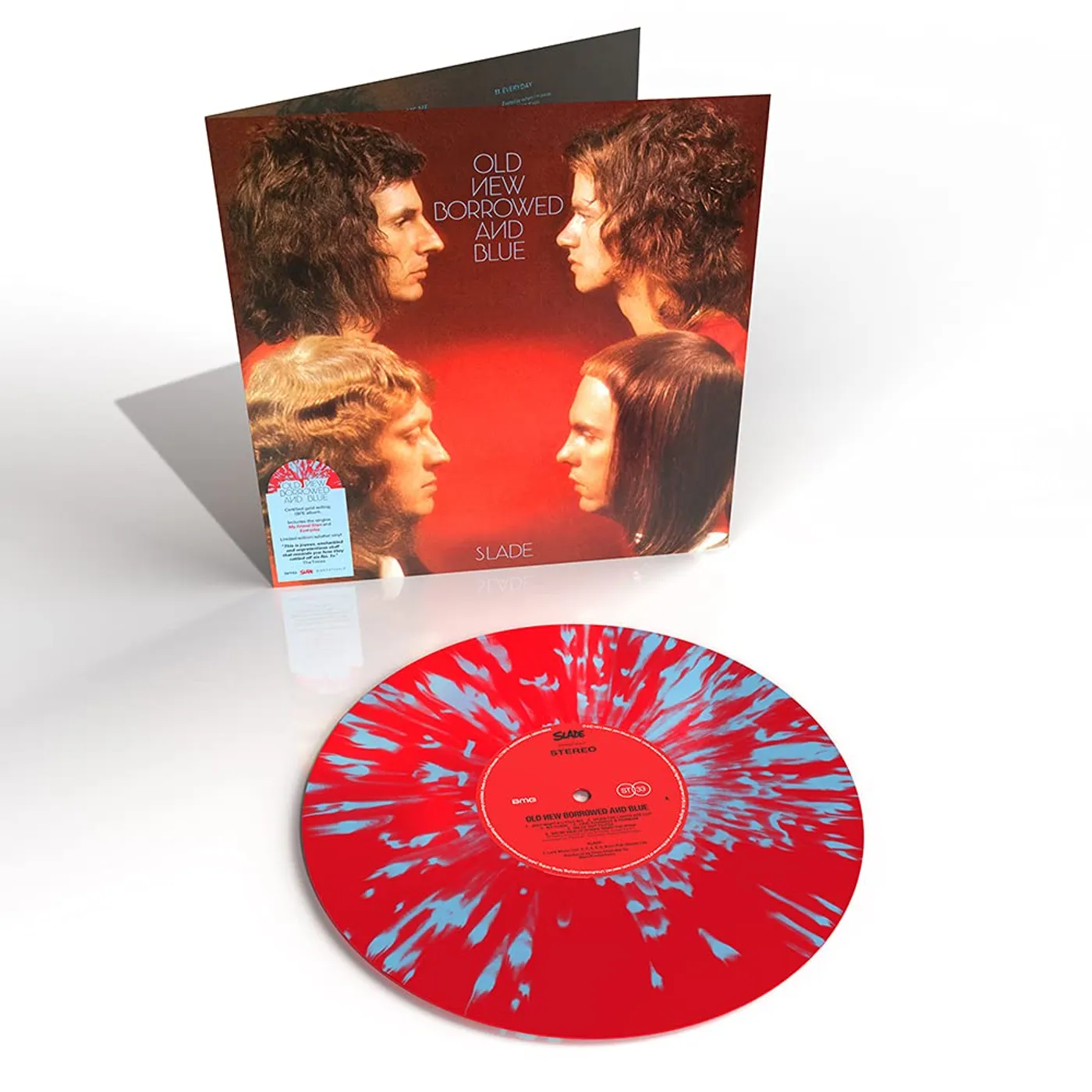 Slade Old New Borrowed And Blue Vinyl Record