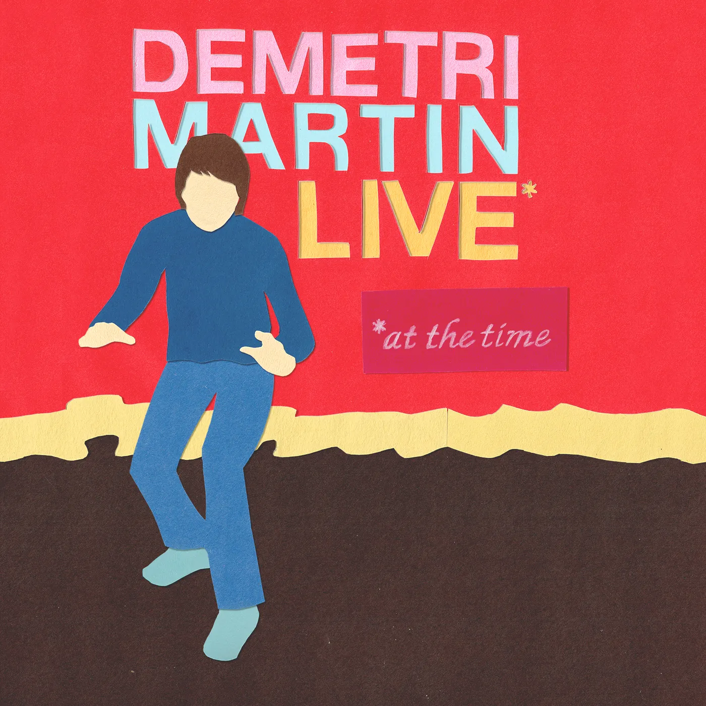 Demetri Martin Live (At The Time) Vinyl Record