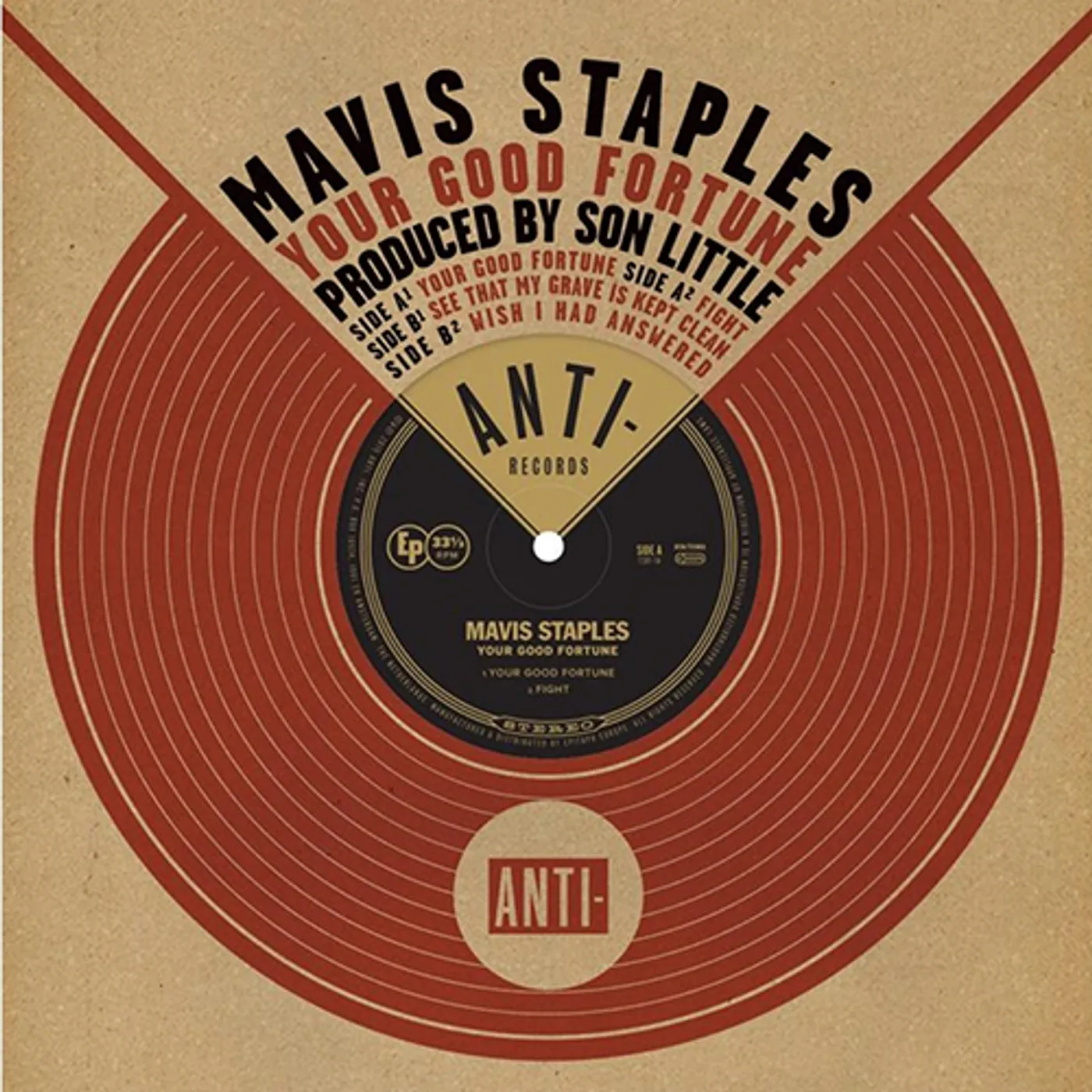 Mavis Staples Your Good Fortune Vinyl Record