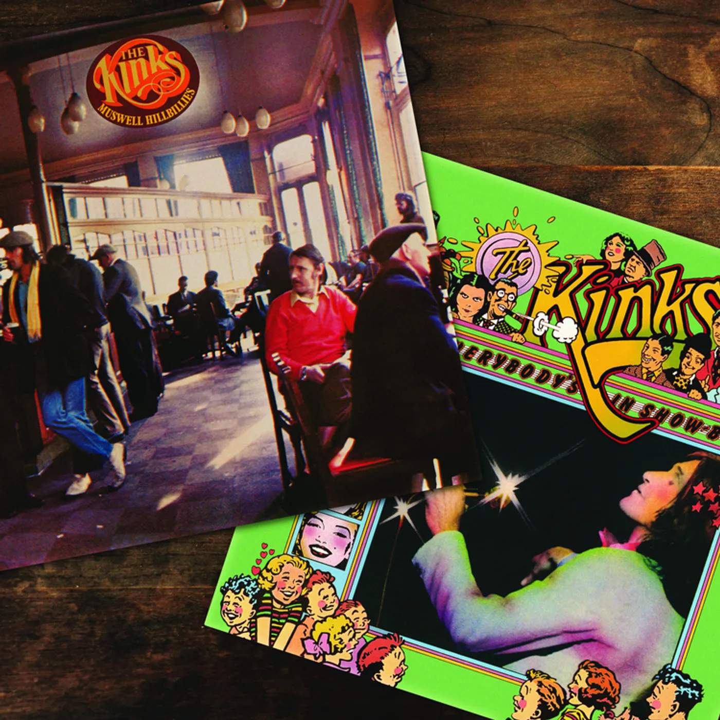 The Kinks Muswell Hillbillies & Everybody's In Show Biz   Everybody's A Star 6 Lp/4 Cd (Box Set) Vinyl Record
