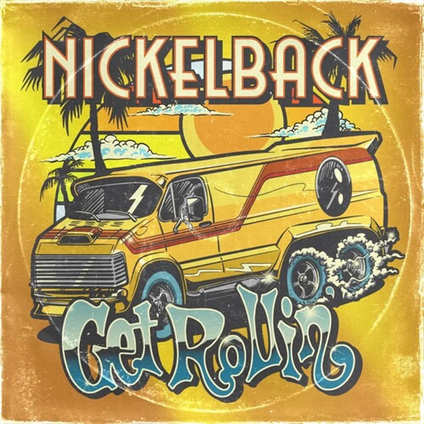 Nickelback Get Rollin' vinyl record