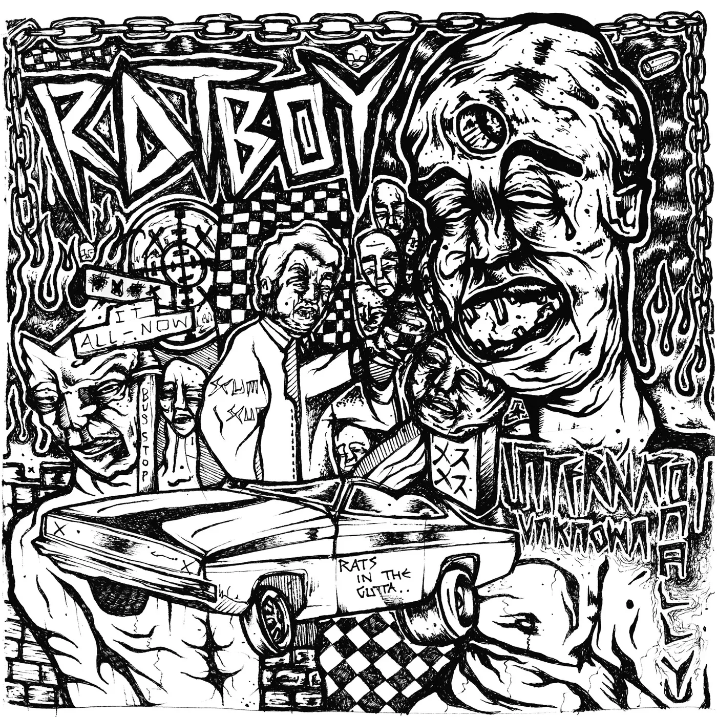 RAT BOY Internationally Unknown Vinyl Record