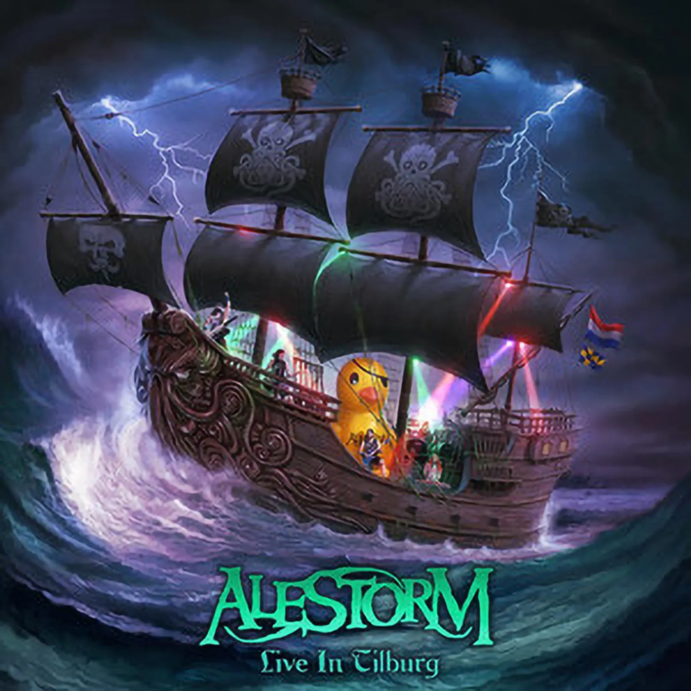 Alestorm LIVE IN TILBURG (LIVE) (2LP/DVD) Vinyl Record