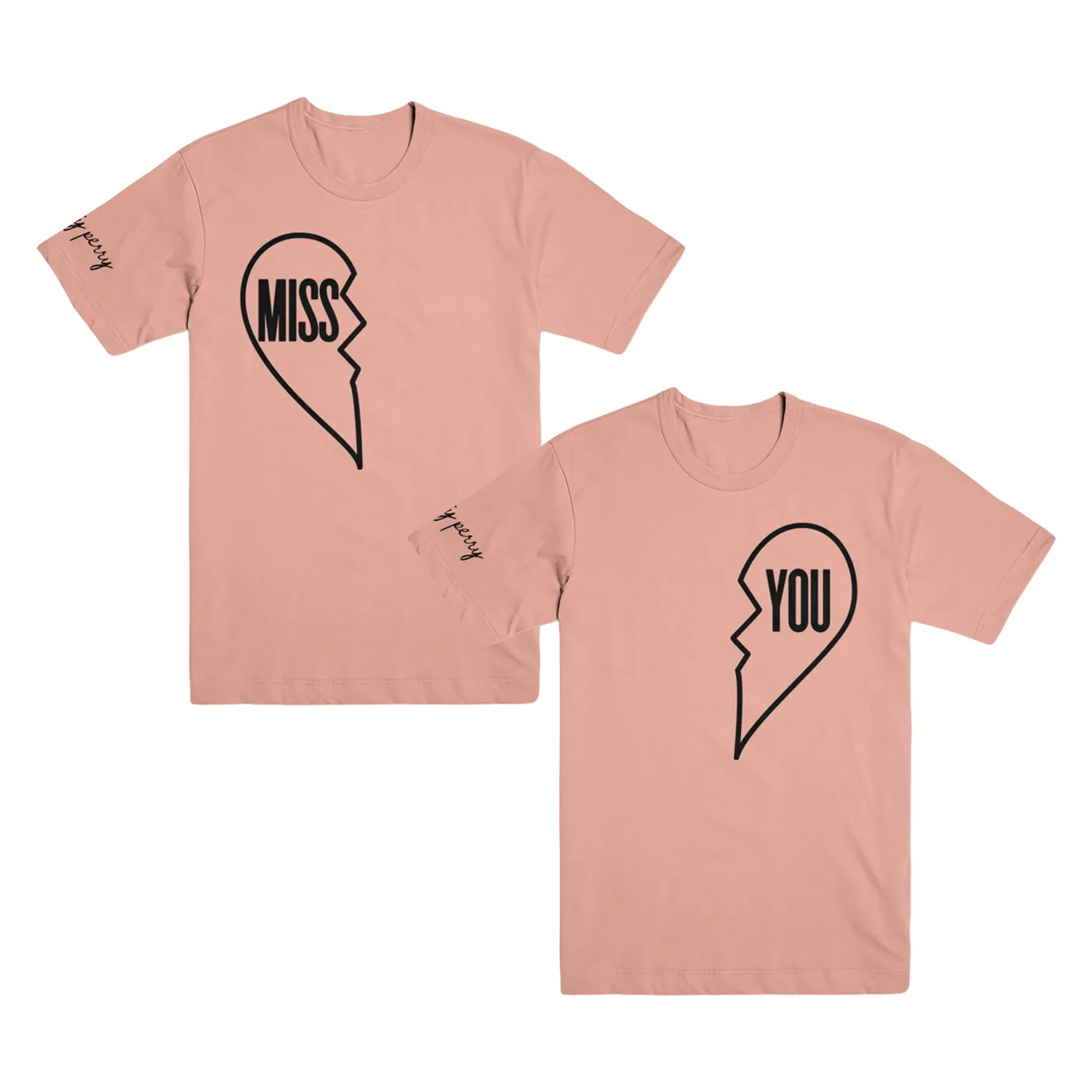 Katy Perry Miss You Pink T-Shirt Set