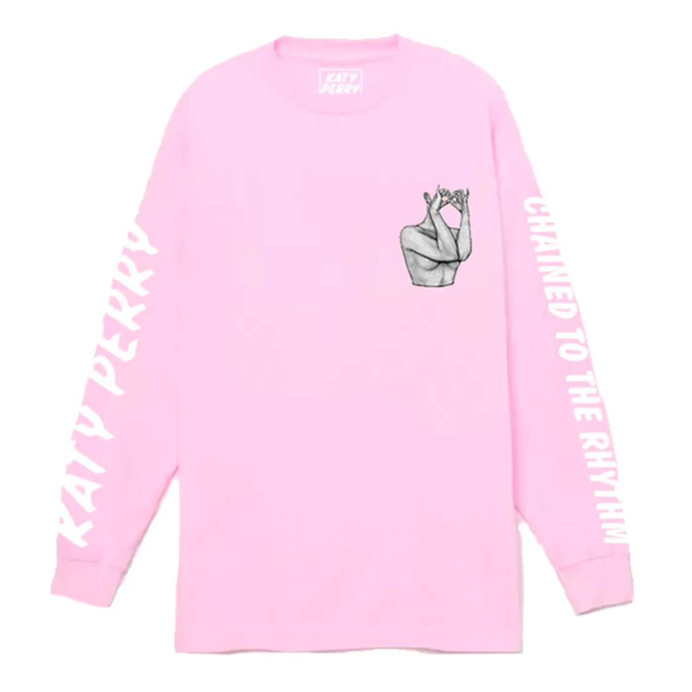 Katy Perry Chained Pink Long Sleeve T-shirt