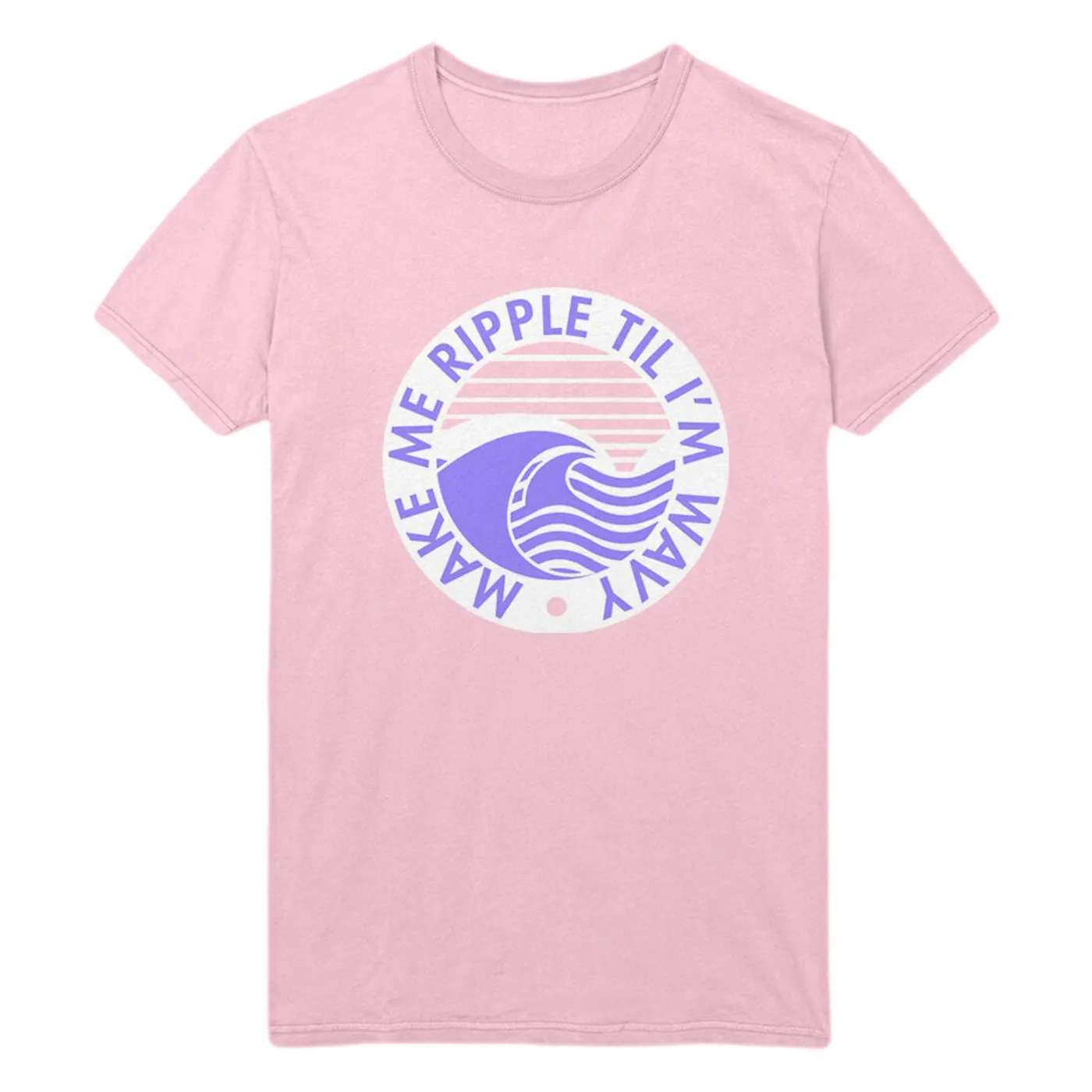 Katy Perry Make Me Ripple Pink Wavy Tee