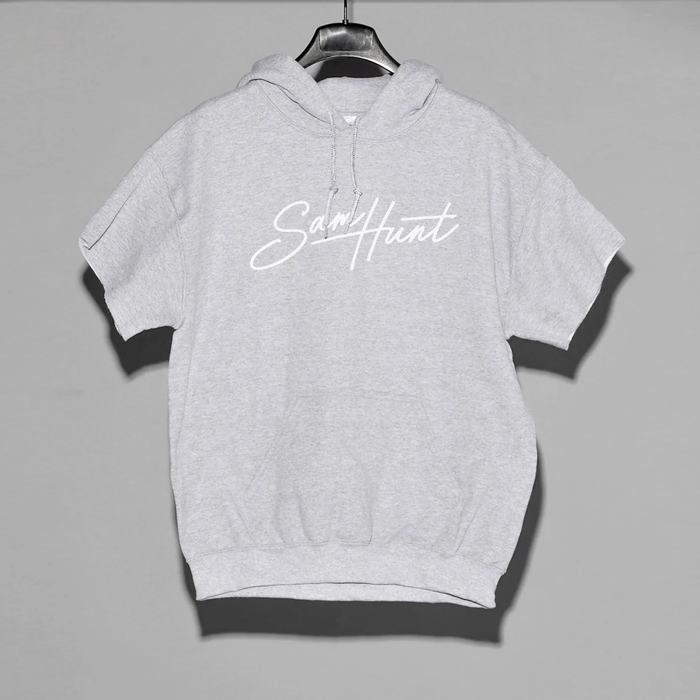 Sam Hunt SH Script Cut Off Hoodie