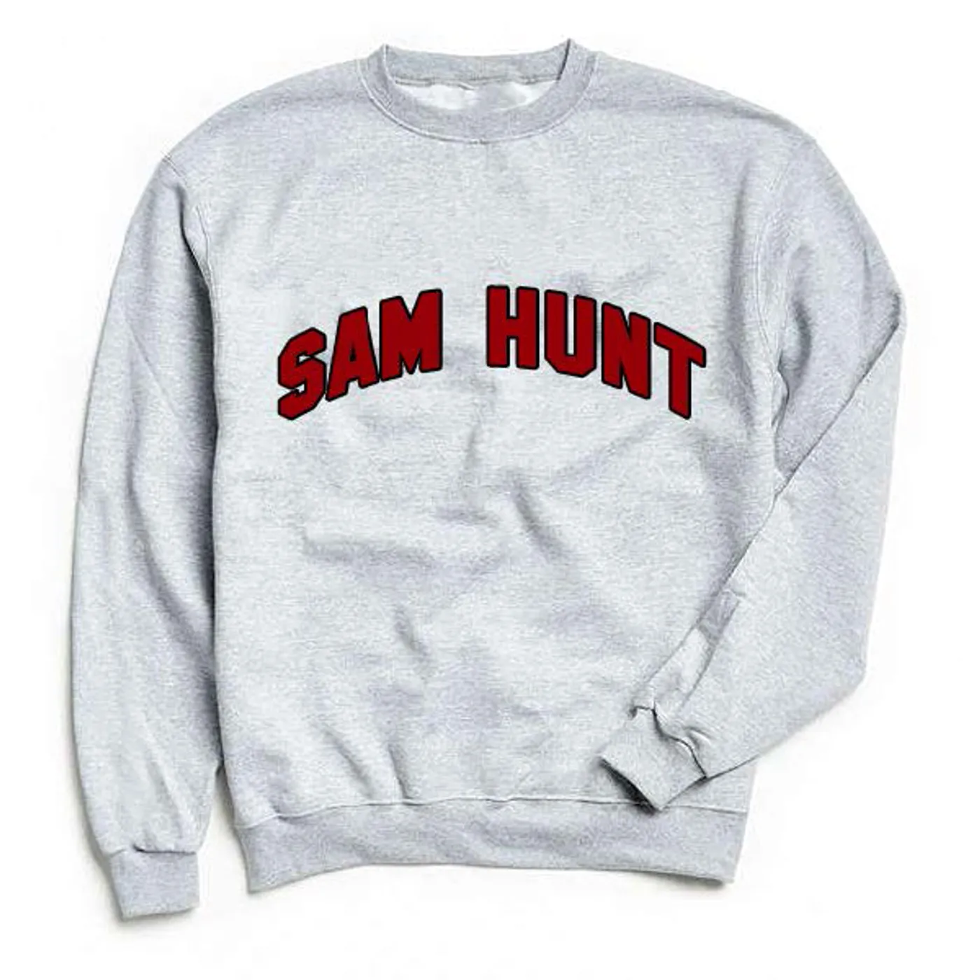 Sam Hunt Printed Red Logo Crewneck
