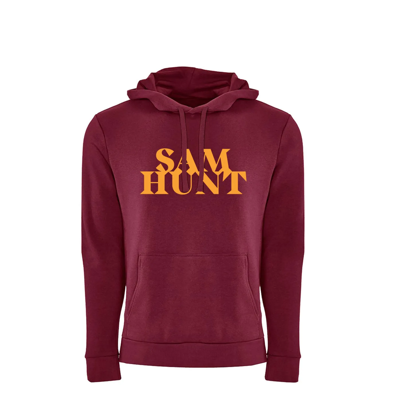 Sam Hunt Logo Maroon Hoodie