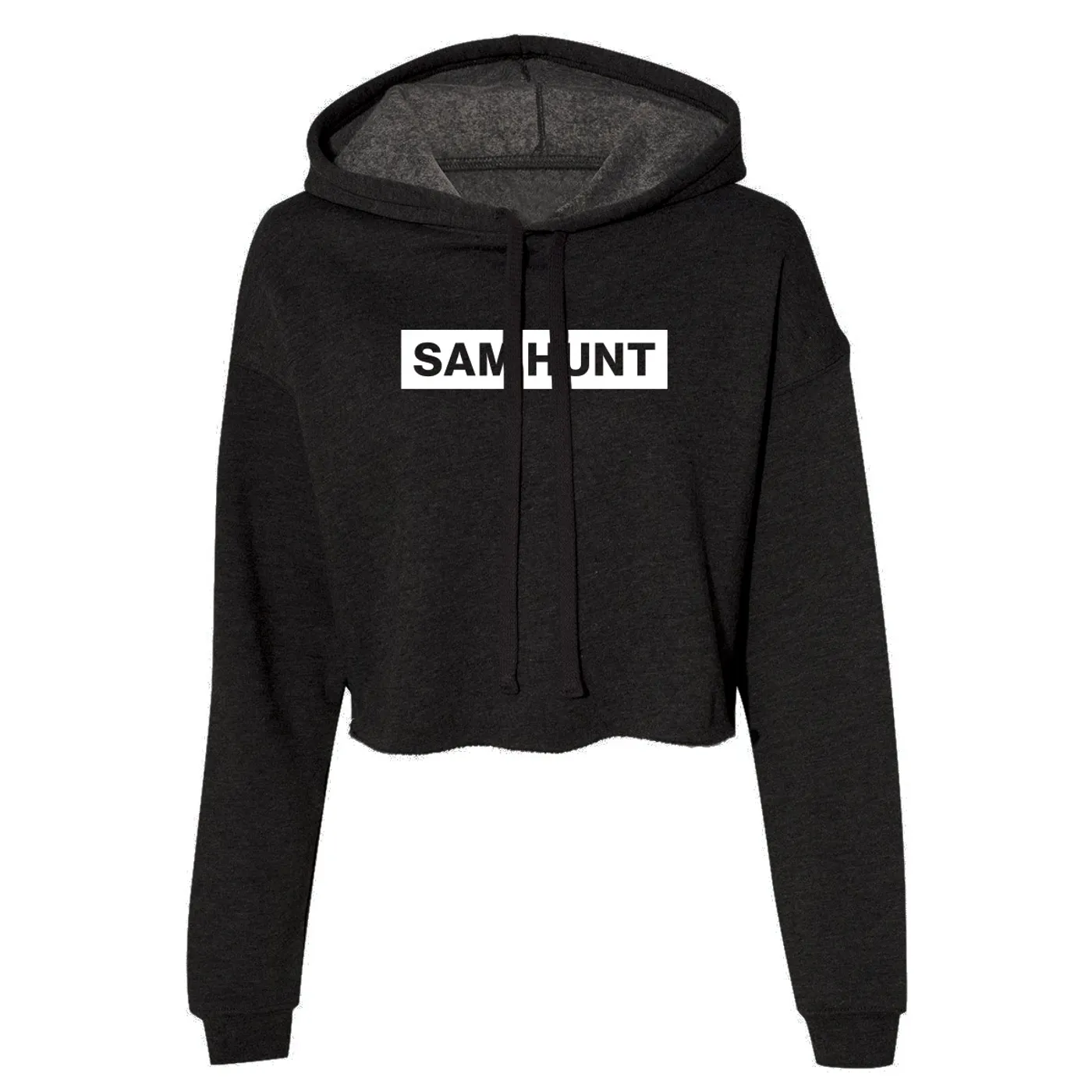 Sam Hunt SH Block Cropped Hoodie