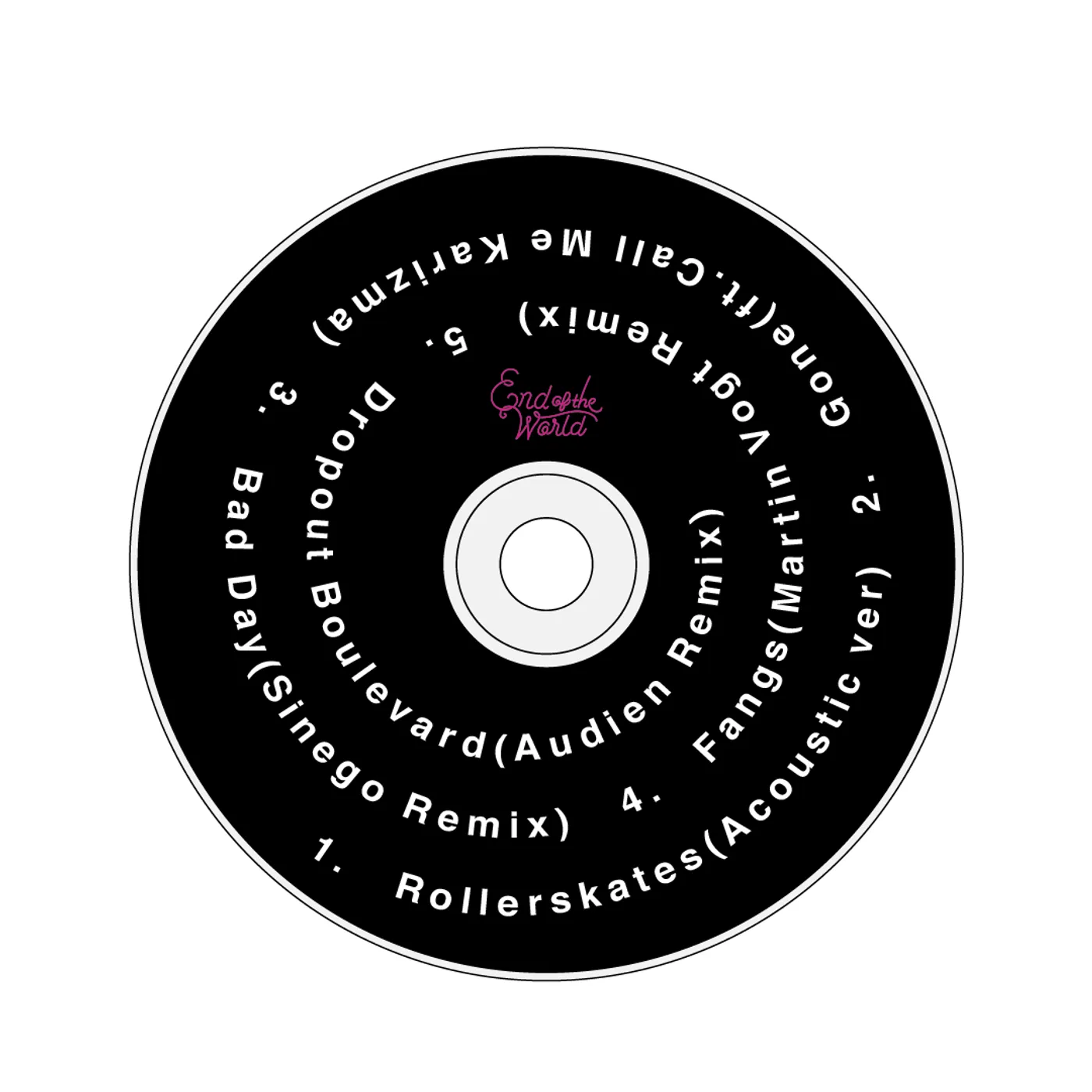 End of the World "Chameleon" CD (w/ limited Deluxe Version Bonus Tracks)