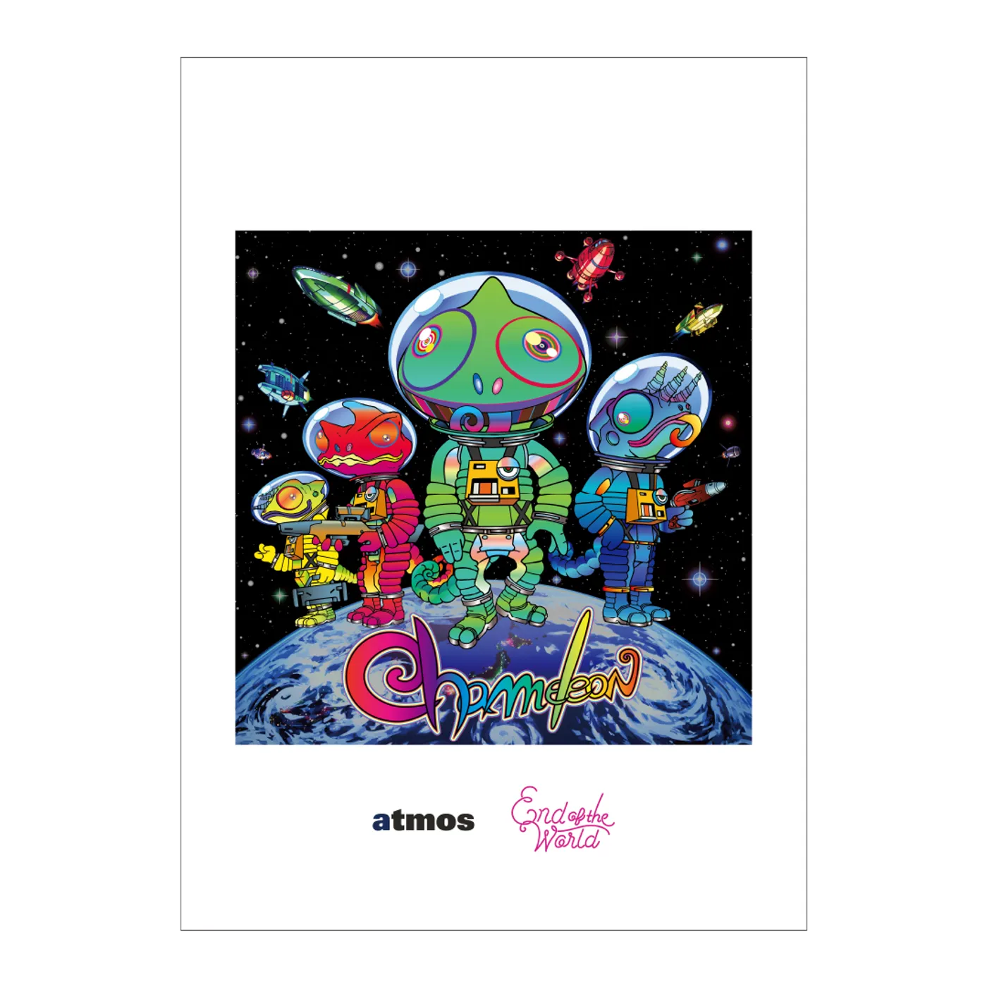 End of the World "Chameleon" exclusive print poster