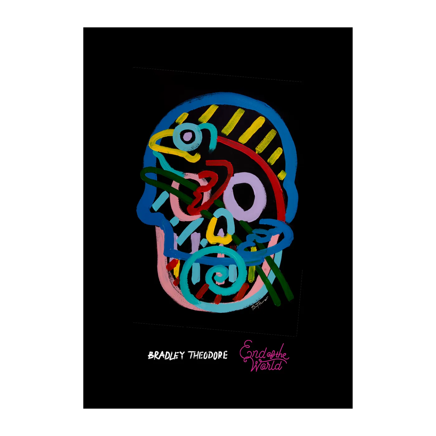 End of the World EOTW x BRADLEY THEODORE ART POSTER（Limited）