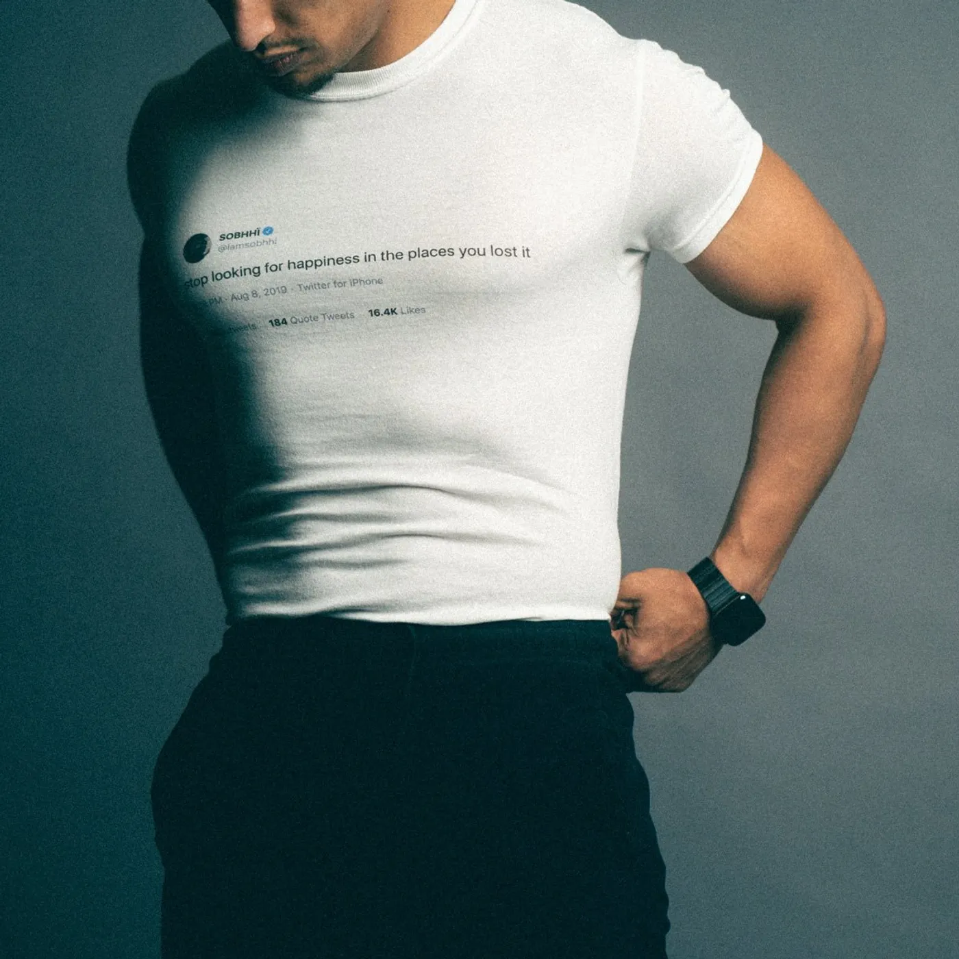 sobhhï "Stop Looking" Tee