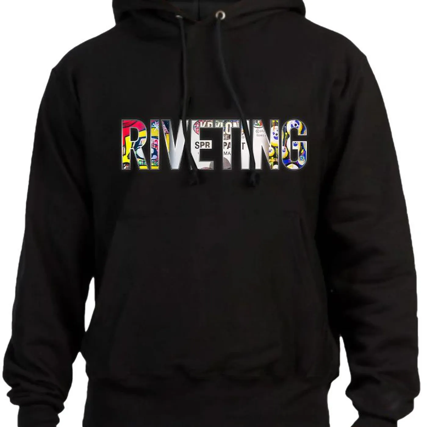 Riv Music RIVETING GOLD LOGO HOODIE