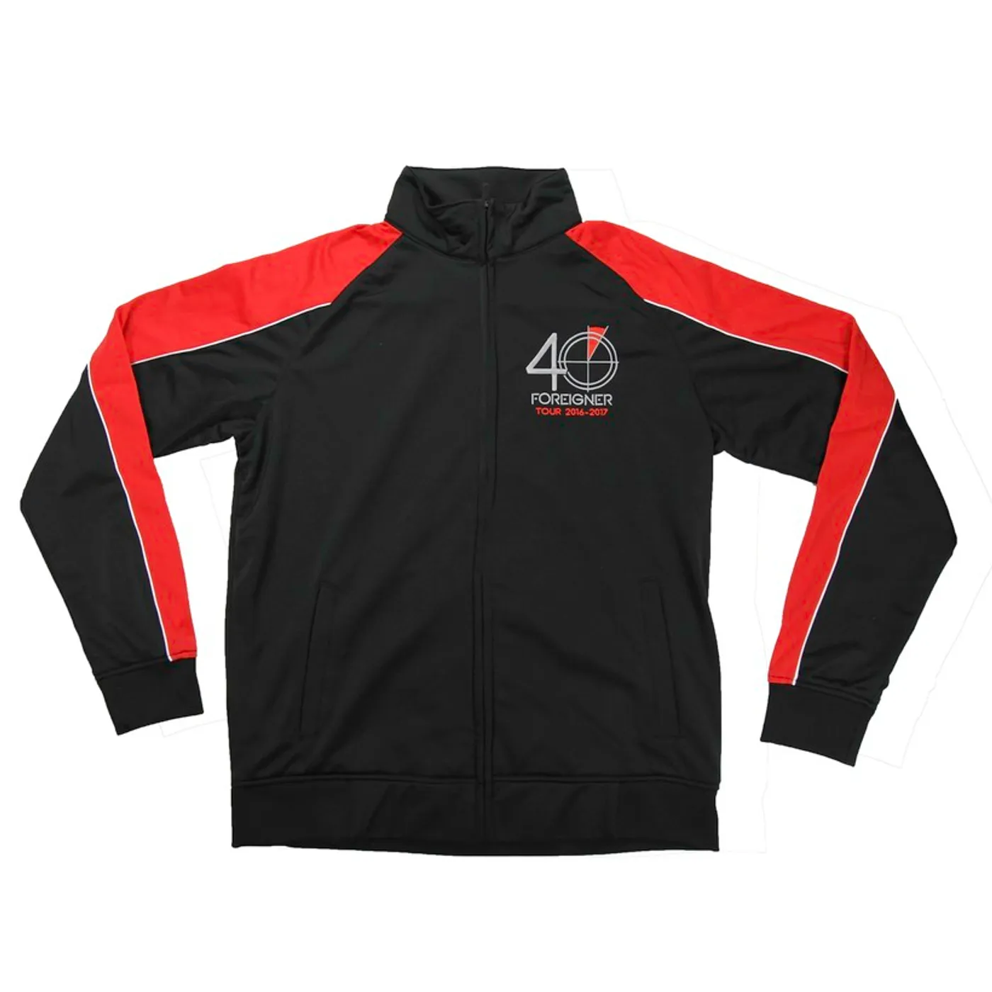 Foreigner 40th Anniversary Zip-Up Track Jacket