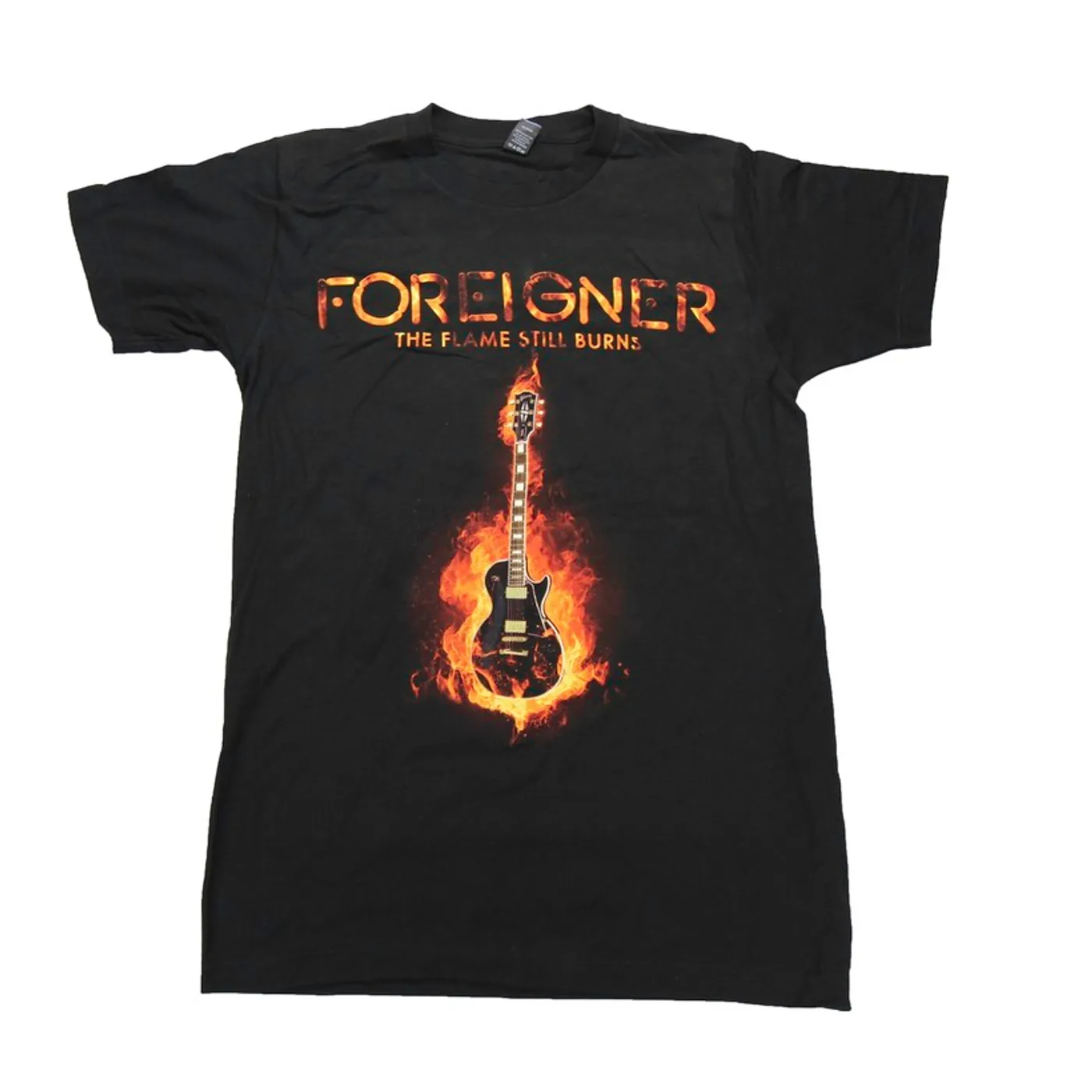 Foreigner The Flame Still Burns 2017 Tour T-shirt