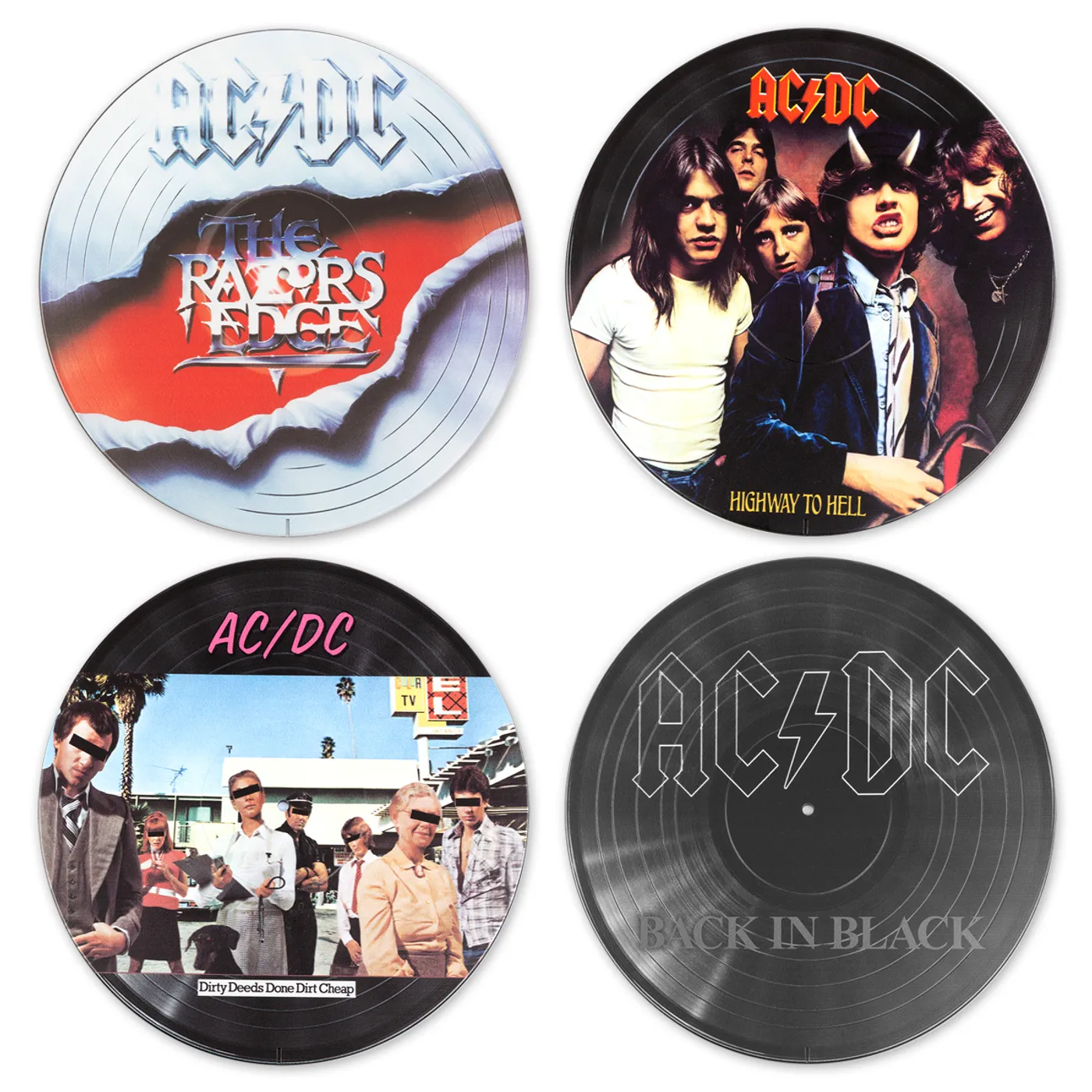 AC/DC "Vinyl Revolution" Wall Art Collection