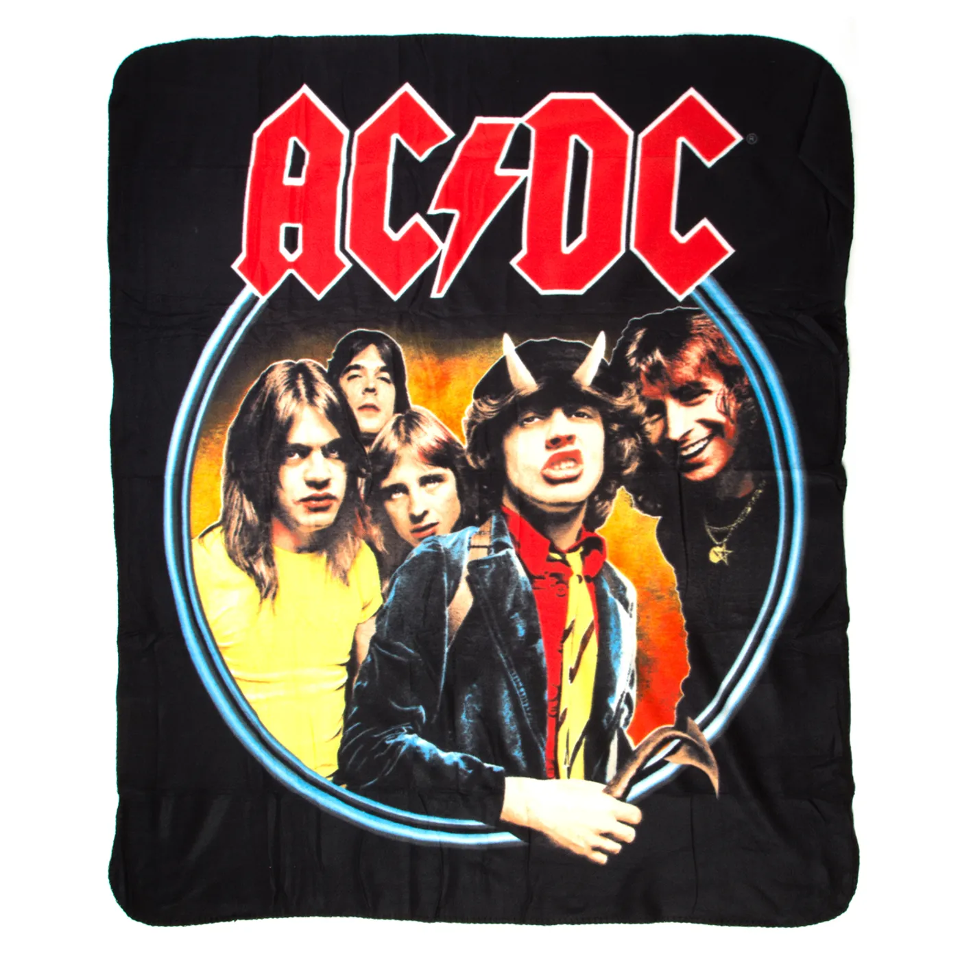 AC/DC Highway To Hell Throw Blanket
