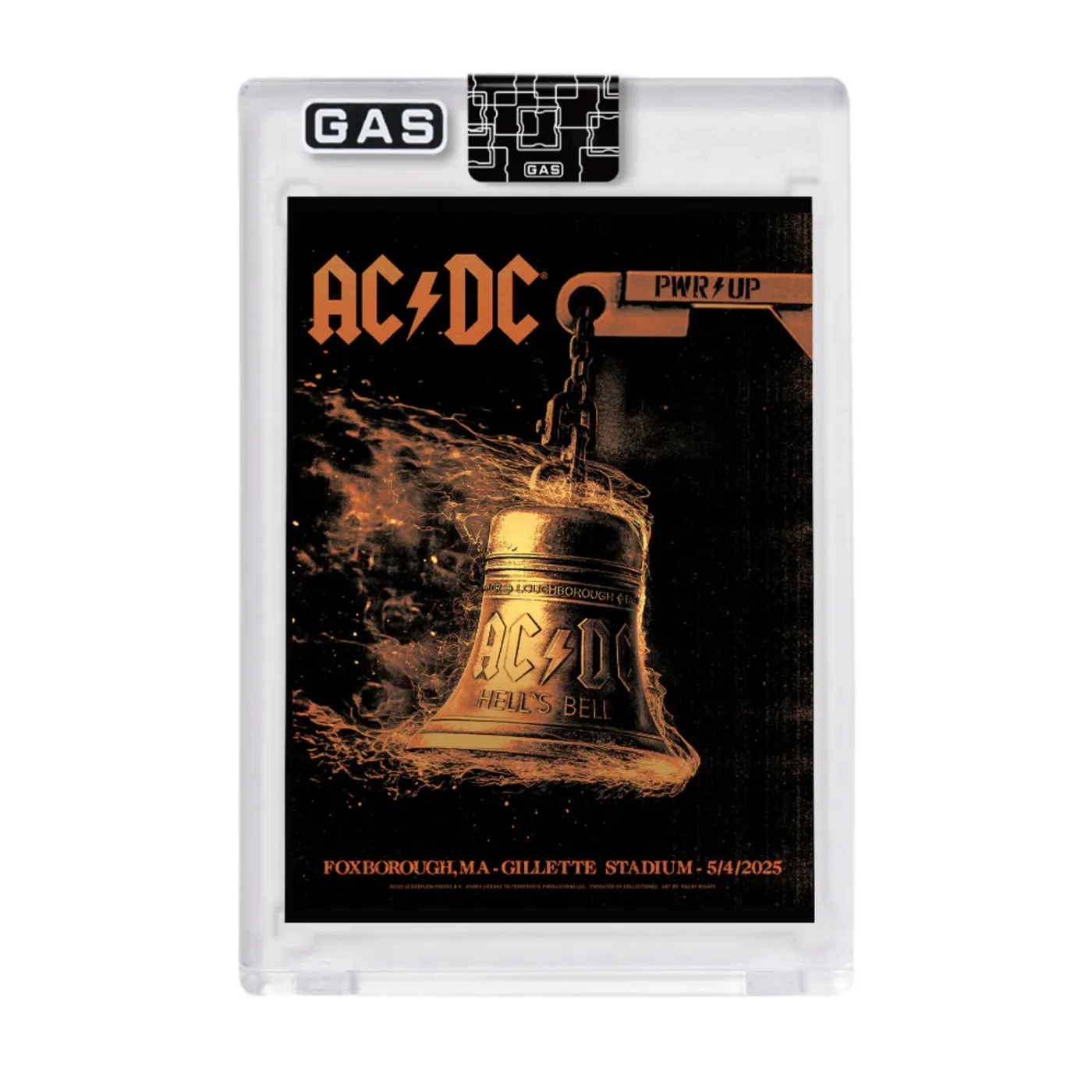 AC/DC Foxborough May 4, 2025 Trading Card