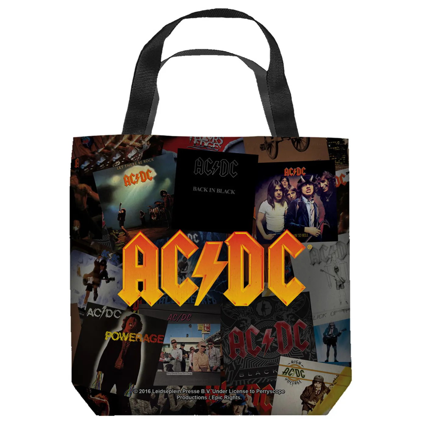 AC/DC - Albums - Tote Bag [18 X 18]