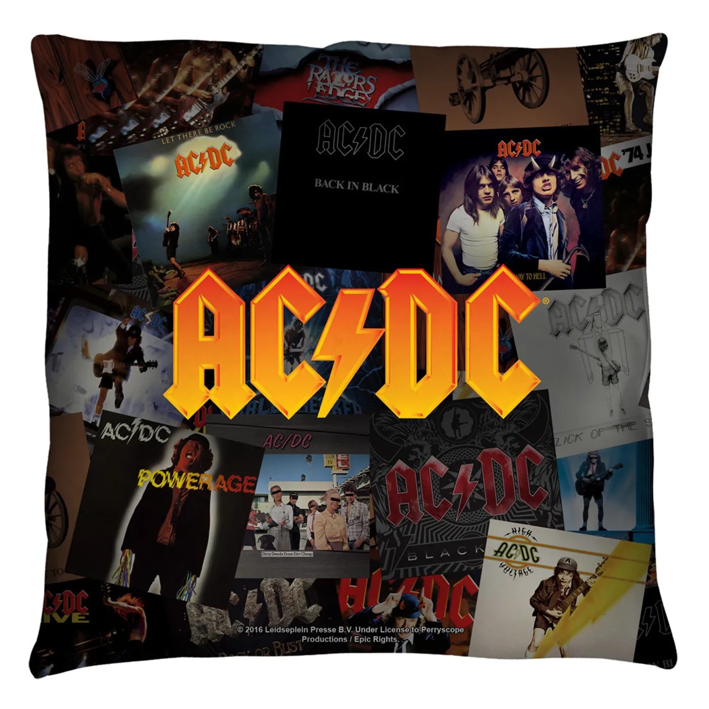 AC/DC - Albums - Throw Pillow [16 X 16]
