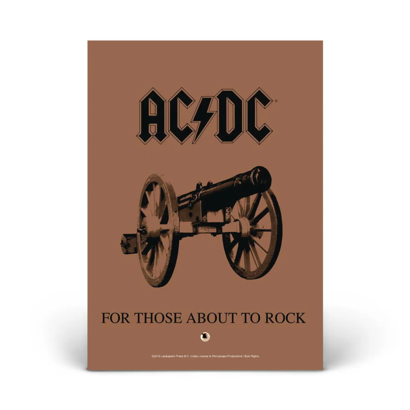 AC/DC For Those About To Rock Glass Photo Print