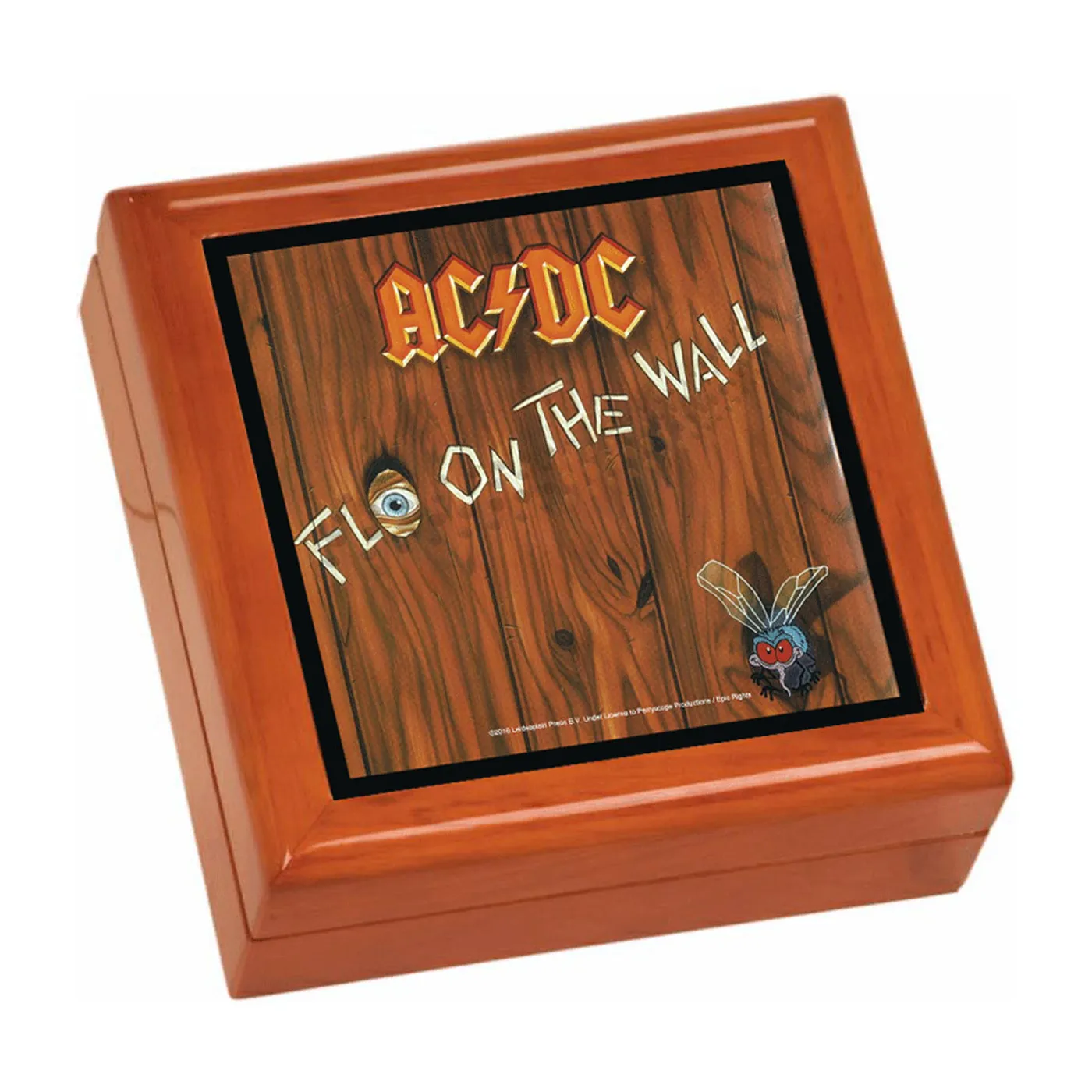 AC/DC Fly On The Wall Wooden Keepsake Box