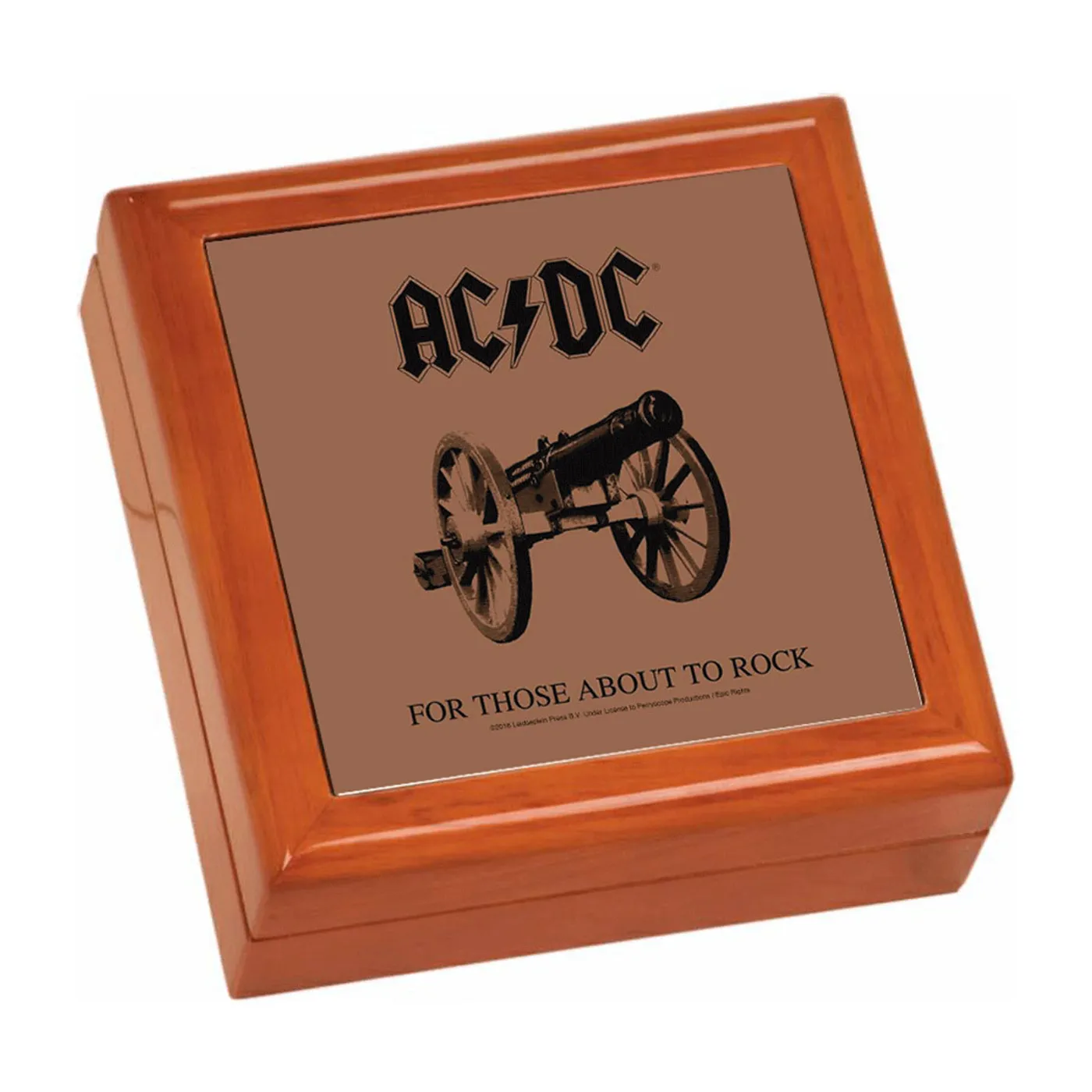 AC/DC For Those About To Rock Wooden Keepsake Box