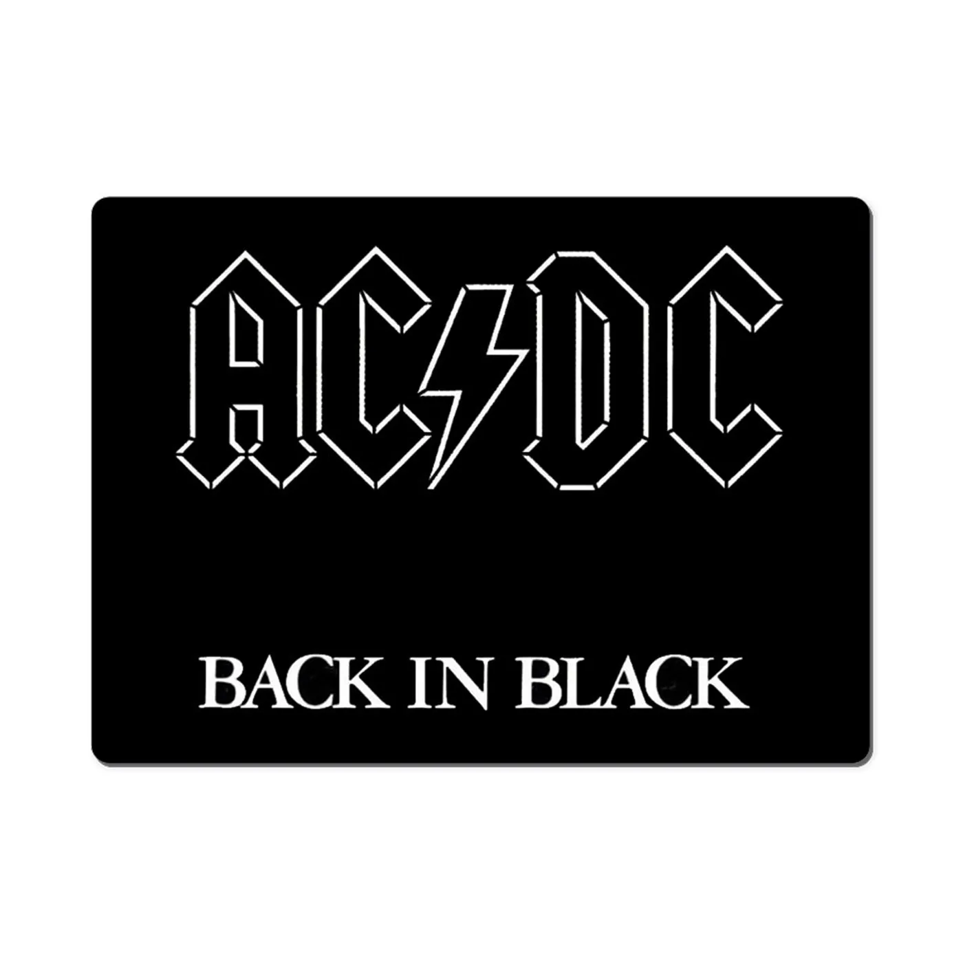 AC/DC Back In Black Cutting Board