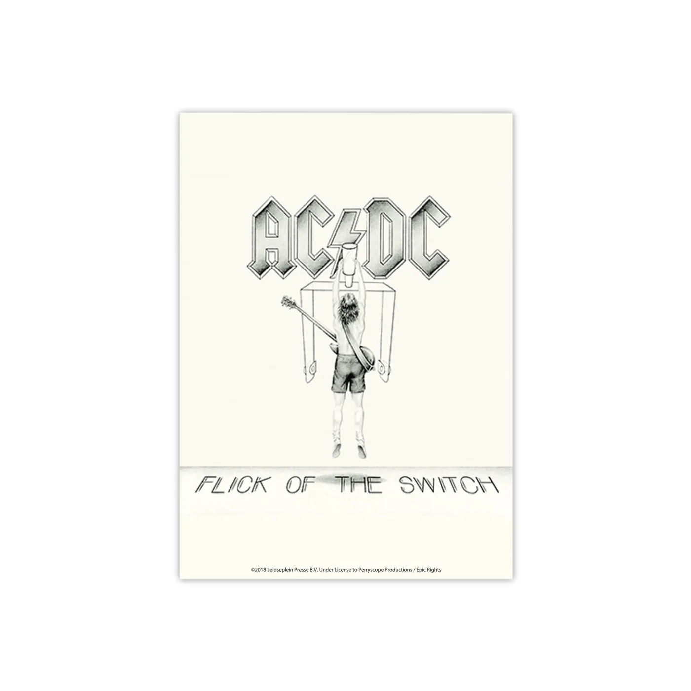 AC/DC Flick Of The Switch Wood Print