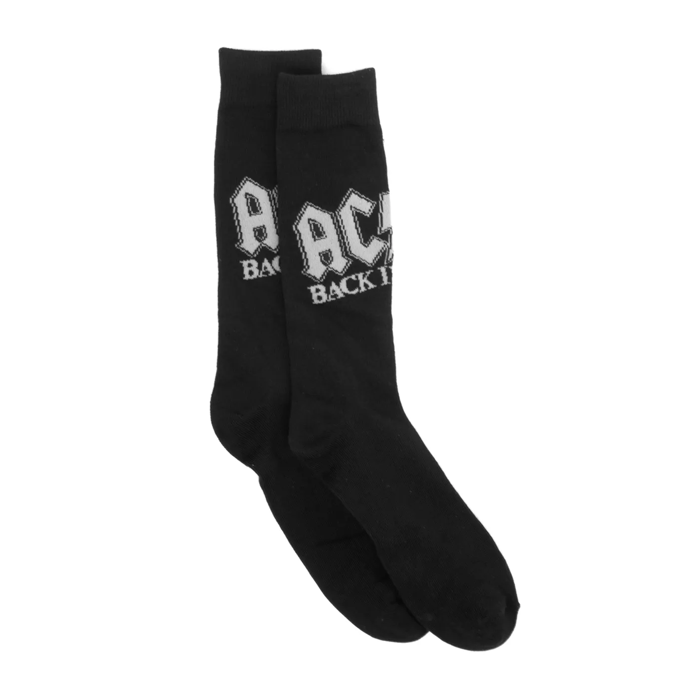 AC/DC Back in Black Crew Socks