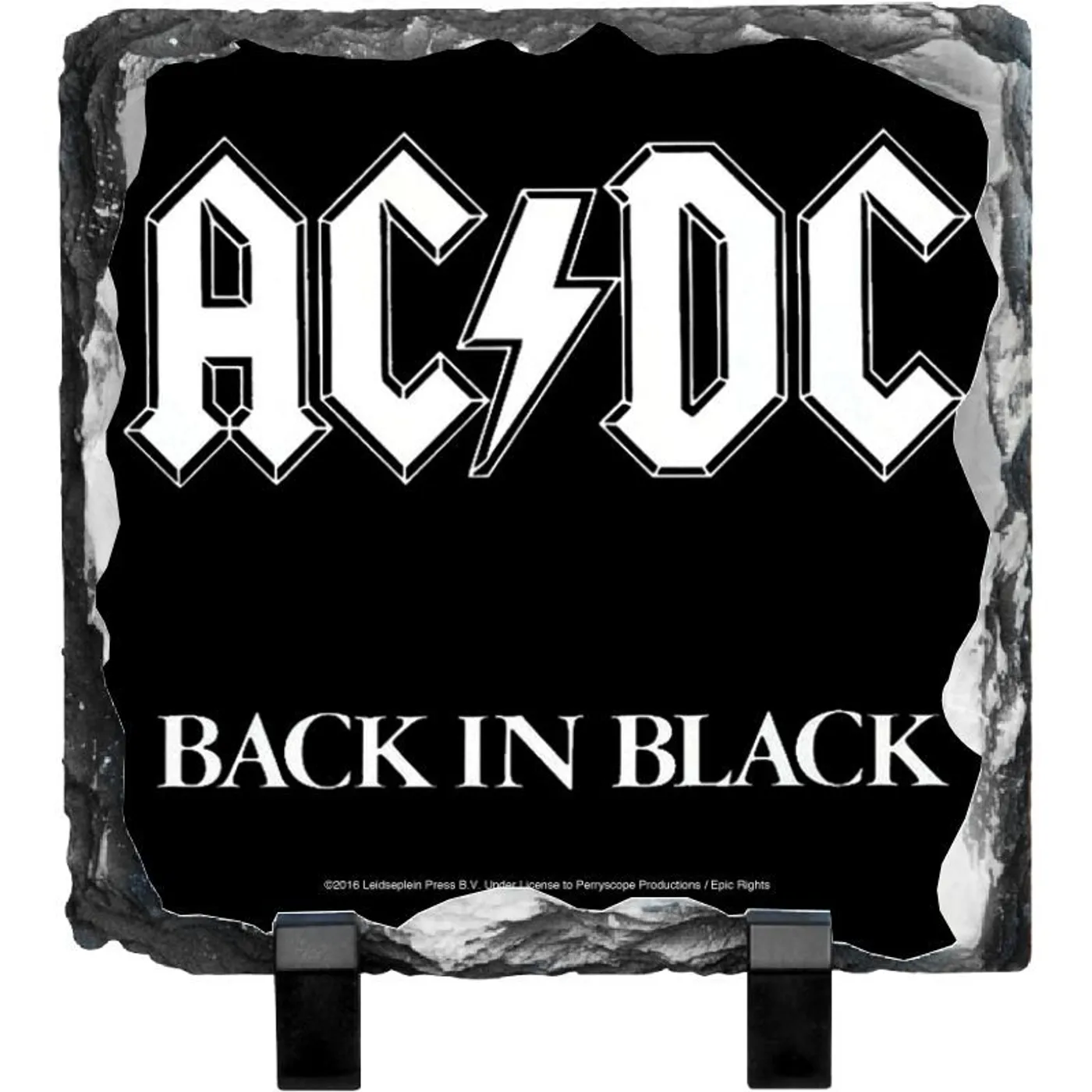 AC/DC Back In Black Photo Slate